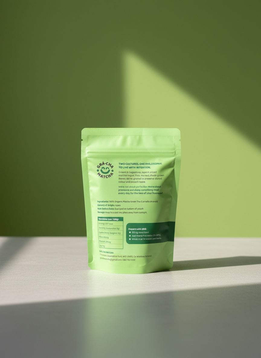 GRA CHA premium first-harvest Japanese ceremonial matcha – luxury organic green tea for high-end wellness